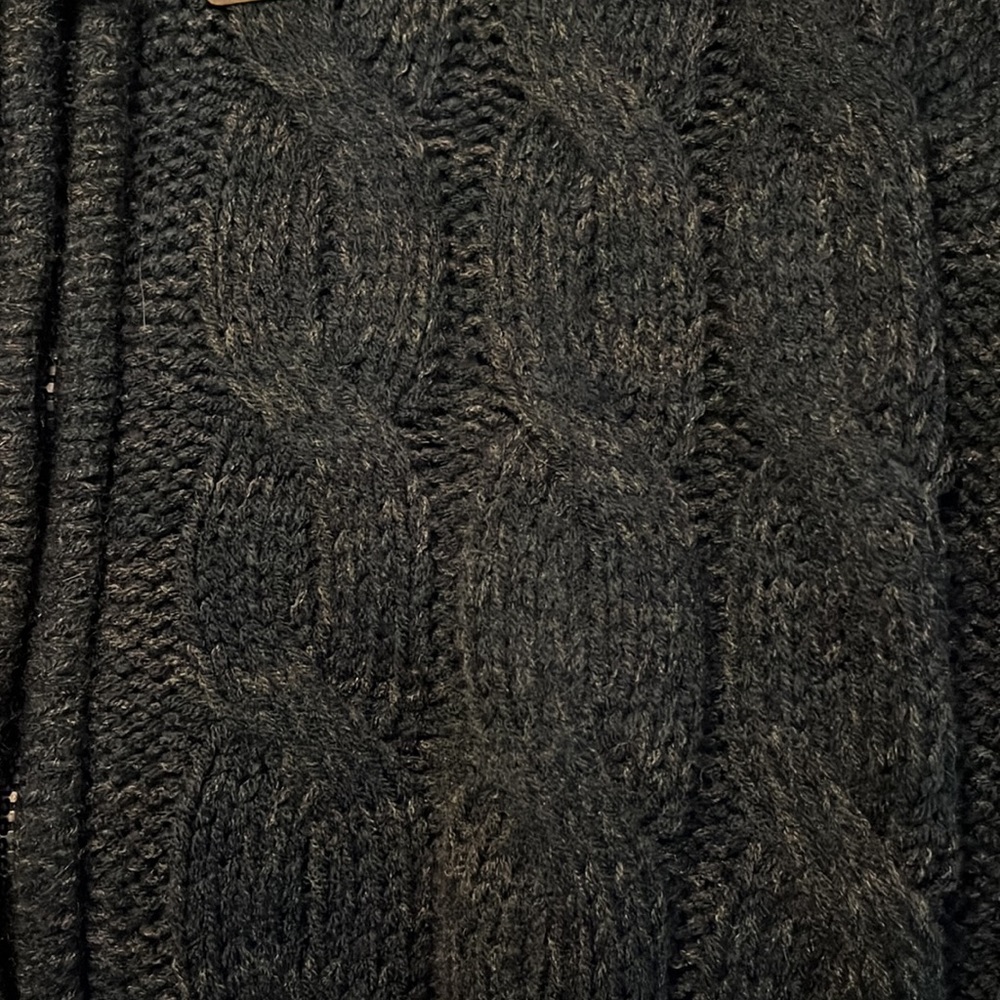 Weatherproof Vintage Navy Zip Front Sweater - Picture 5 of 6